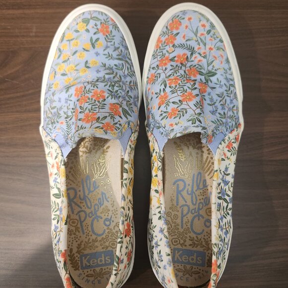 Keds x Rifle Paper Co. Wildwood Sneaker - Sz 8 - Picture 2 of 4